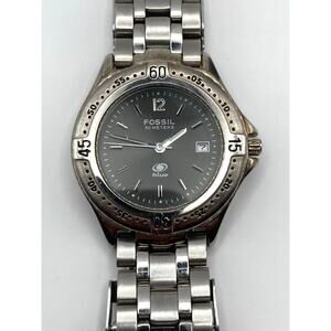 Fossil Blue AM-3198 Men's Watch 38mm - Fresh Battery - Date WR 50m Wrist 6-6.25"